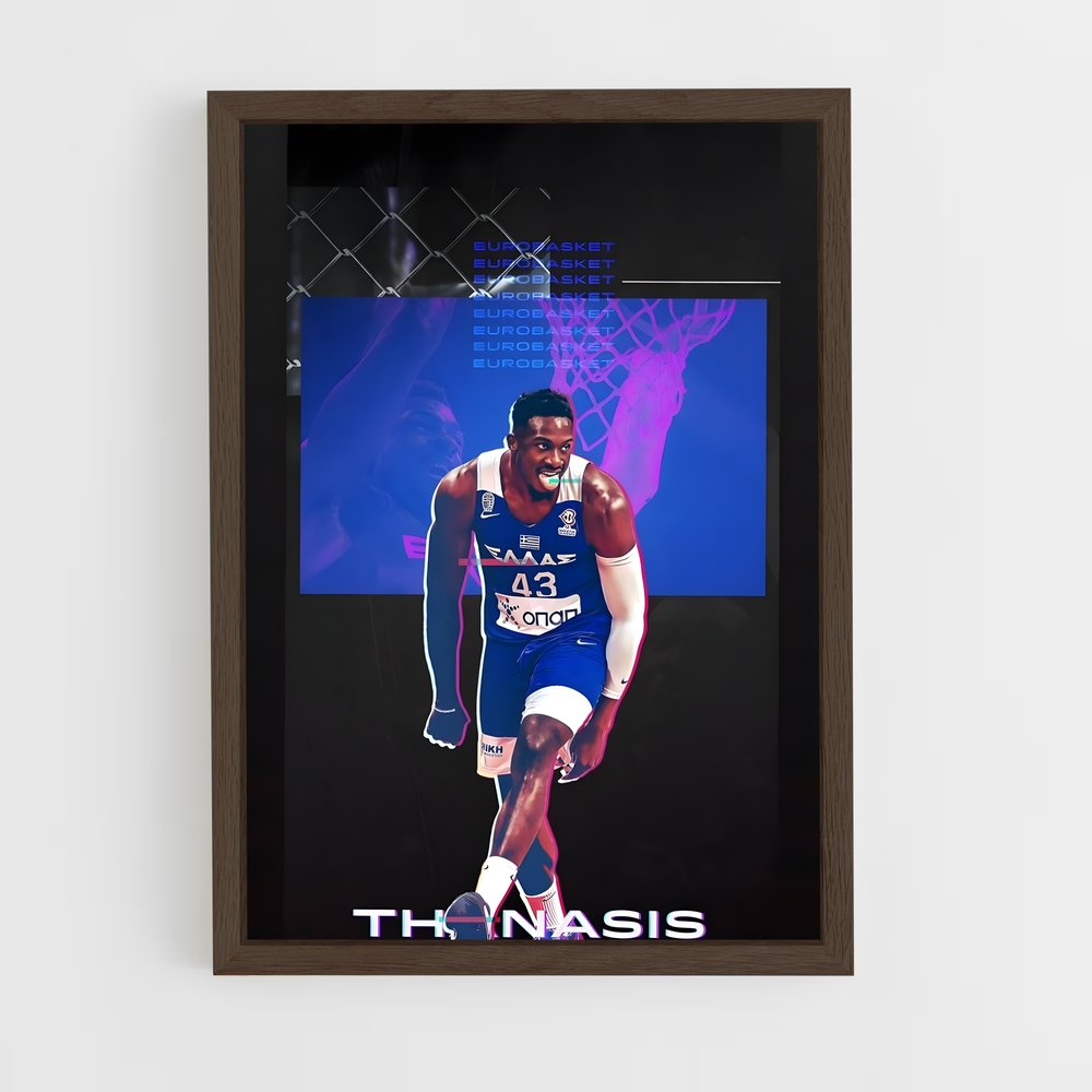 Poster Thanasis antetokounmpo – affiche Basketball (vue 5)